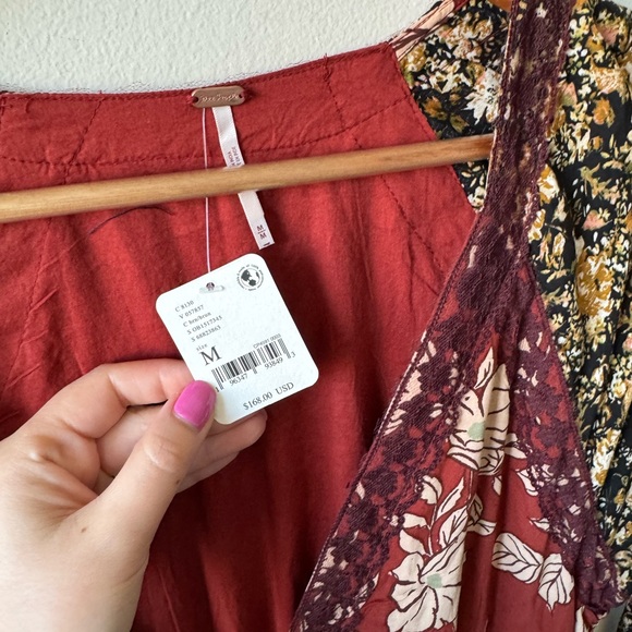 Free People Tilda Wrap Floral Dress - Picture 8 of 8